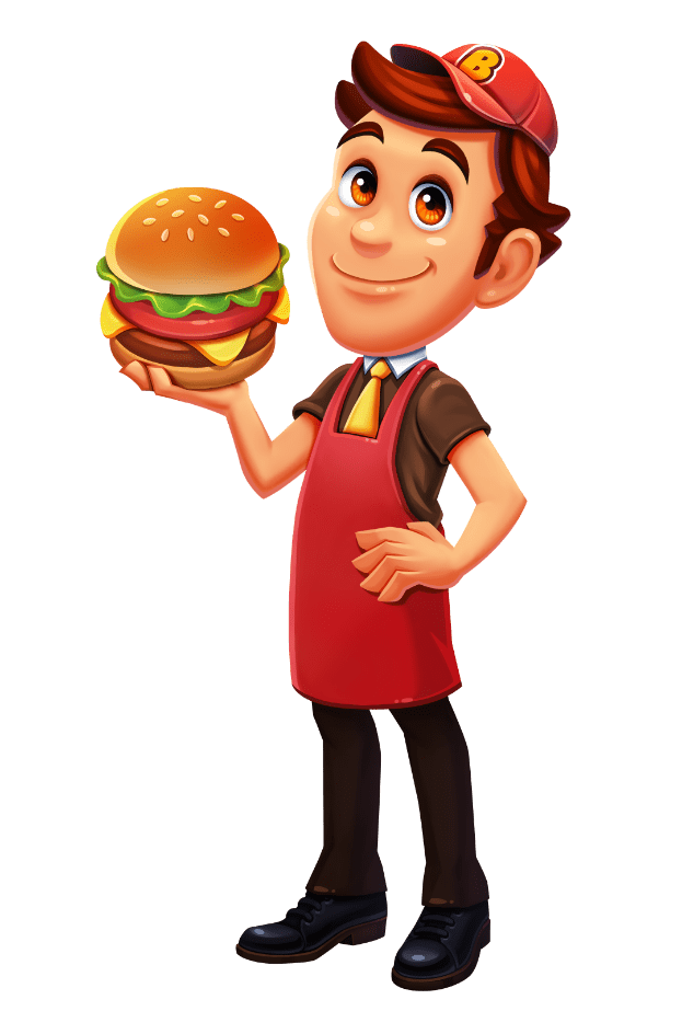 Cookin' Burger | Play the game and get DEAPcoin! Multitasking Cooking Game